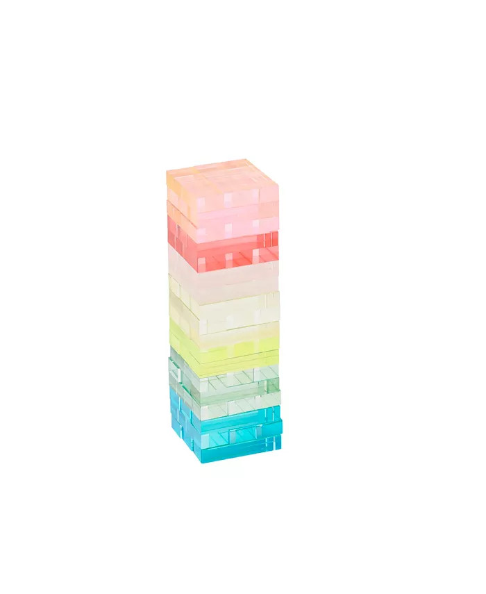 Sunnylife Mini Lucite Jumbling Tower Aurora & Reviews - All Toys - Macy's | Macys (US)