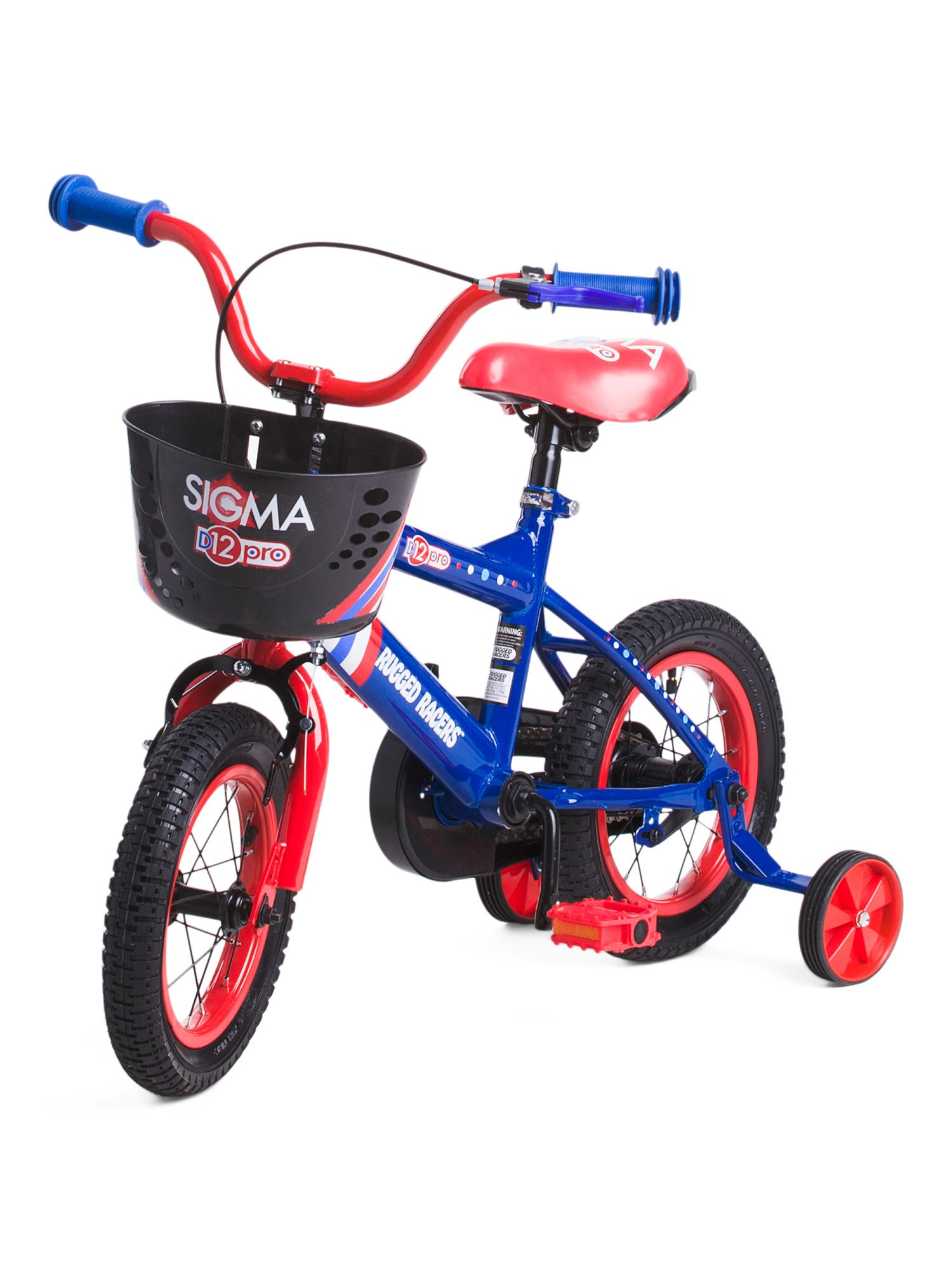 12in Captain America Kids Bike With Training Wheels | TJ Maxx