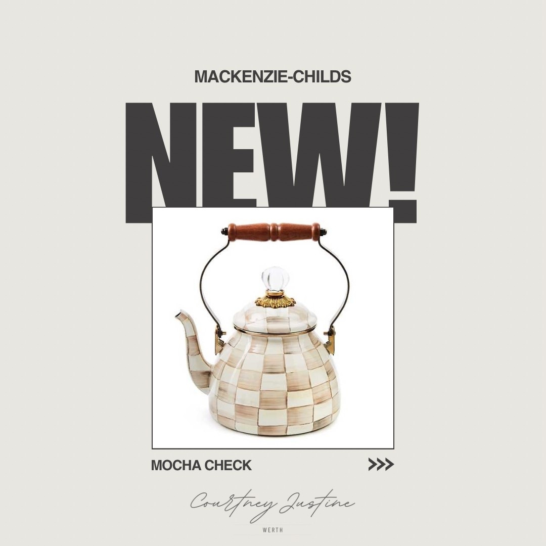 MacKenzie Childs // Mocha Check Collection // Tea Kettle // For The Home // Kitchen & Dining

#LTKHome #LTKStyleTip #LTKSaleAlert