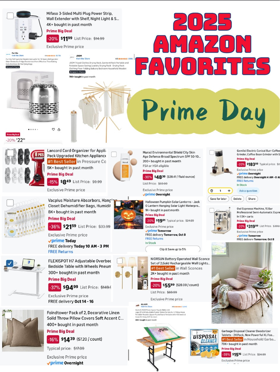 2025 Amazon favorites! #primeday #amazon

#LTKhome #LTKsale #LTKgiftguide