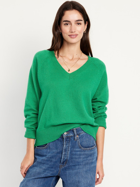 SoSoft Loose V-Neck Sweater | Old Navy (US)