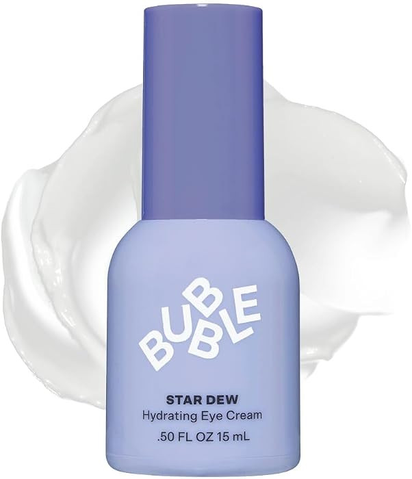 Bubble Skincare Star Dew Hydrating Eye Cream - Moisturizing Under Eye Cream for a Luminous, Dewy ... | Amazon (US)