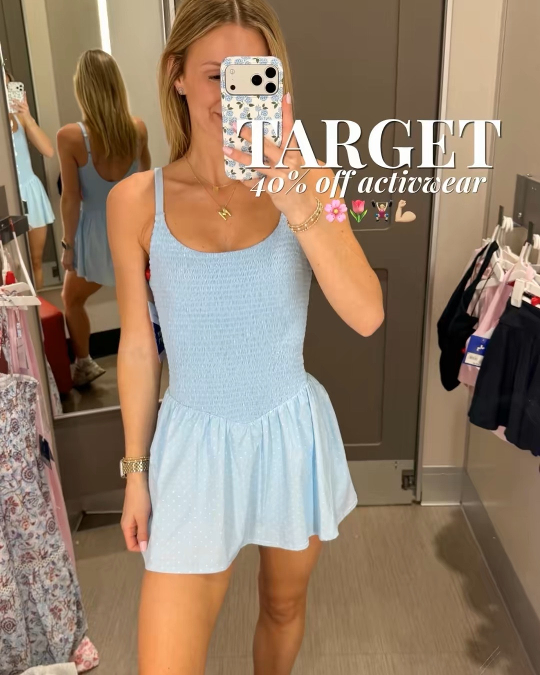 @Target activewear is 40% off today only 🎯 

Soooo many cute sets, dresses, & everyday basics — most under $30!!!

Linked all of my try on picks here so you can ship easily before the sale ends 🤍

#targetfinds #targetstyle #activewear #athleisure #springstyle #matchingsets 

#LTKActive #LTKSaleAlert