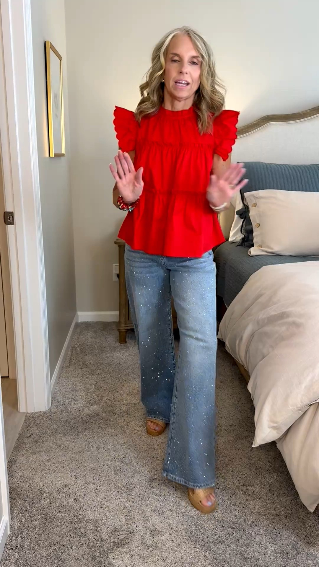Wearing XS top and 26 jeans. Game day collection launched today @Avara

#LTKootd #LTKgrwm #LTKOver40

#LTKdayinmylife #LTKOver40 #LTKootd
