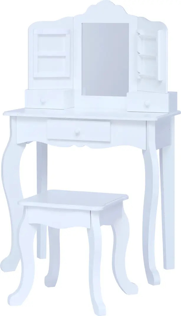 Teamson Kids Fantasy Fields Little Princess Anna Vanity Table & Stool Set | Nordstrom | Nordstrom