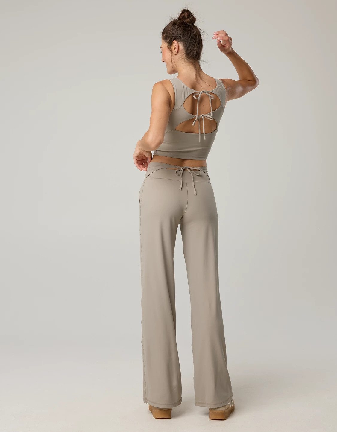 OFFLINE By Aerie Real Me XTRA Tie Back Trouser | Aerie