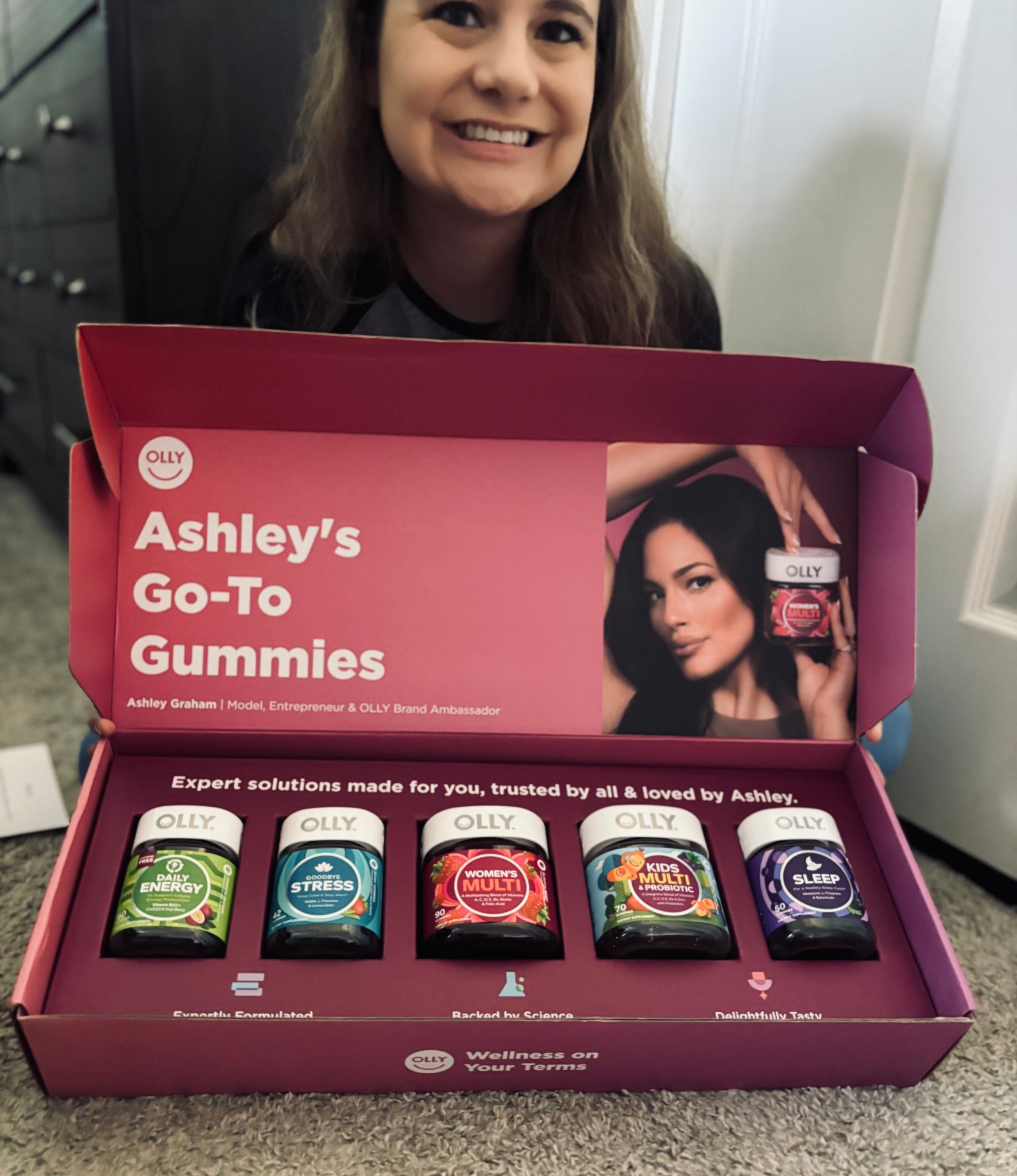 Loving this Olly x Ashley Graham Essentials Set 💕 It comes with a trio of wellness must-haves—The Perfect Women’s Multi, Goodbye Stress, and Sleep Gummies—all in one cute bundle! 🌸✨ I’ve been reaching for these daily to help with energy, balance, and better rest, and I love how easy (and tasty!) they make staying on top of wellness. Everything is linked on my LTK so you can snag the set too! 🛍️

#OllyNutrition #WellnessMadeEasy #LTKWellness

#LTKActive #LTKFamily #LTKFallSale