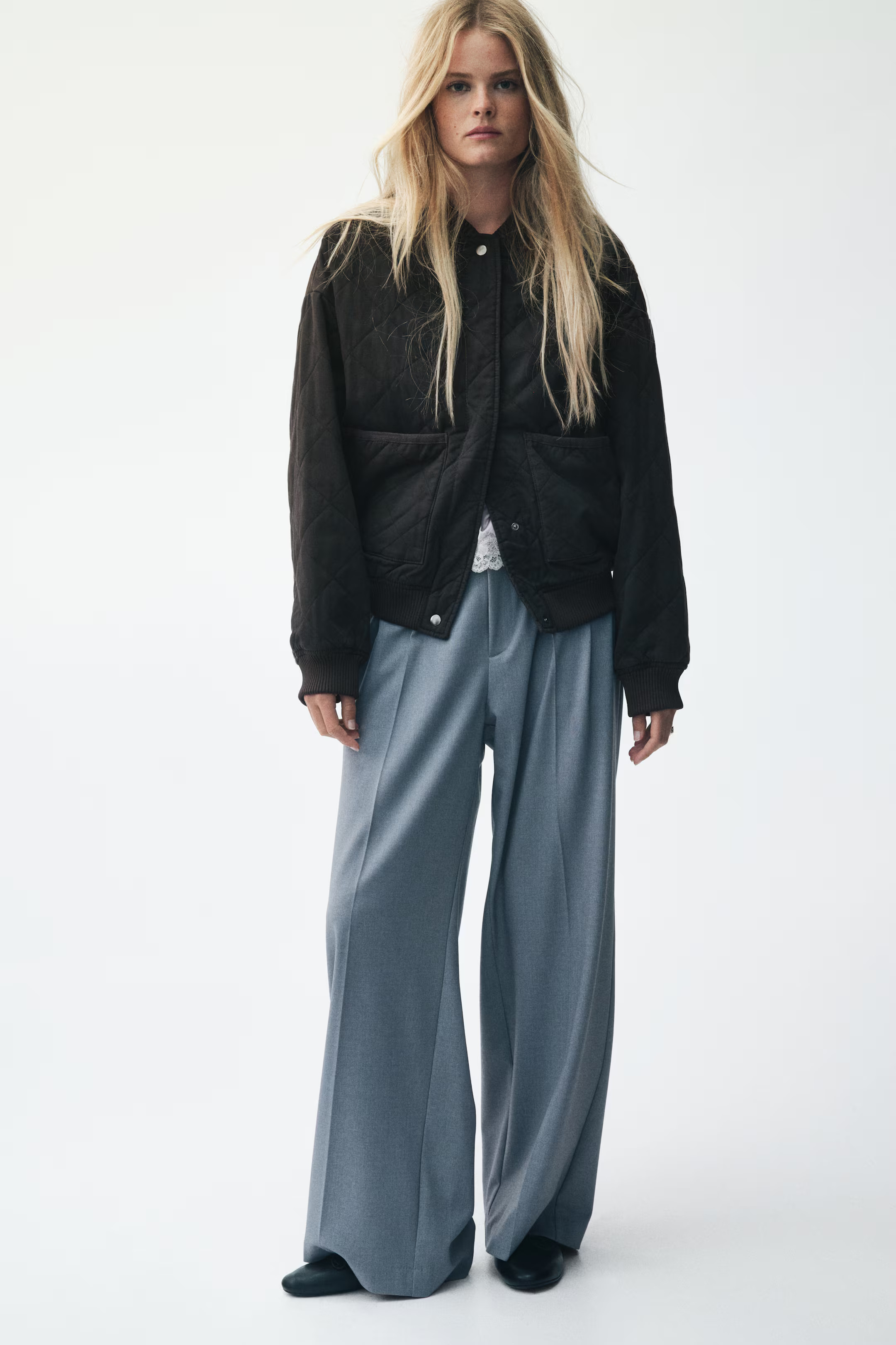 Quilted Bomber Jacket | H&M (US + CA)