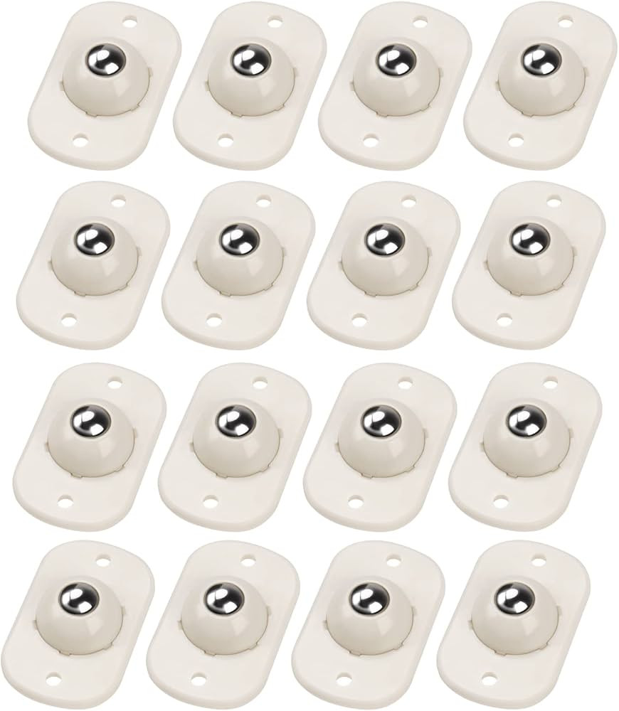 Mini Self Adhesive Caster Wheels, 360° Rotation Universal Wheel, Sticky Pulley for Trash Can, St... | Amazon (US)