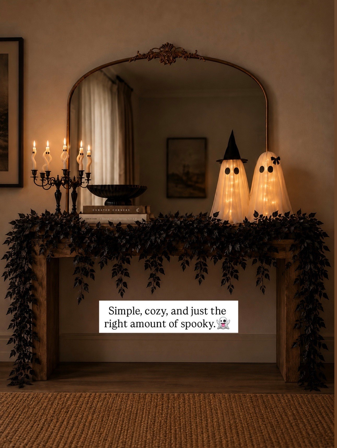 Simple, cozy, and just the right amount of of spooky 👻

#LTKSaleAlert #LTKHome