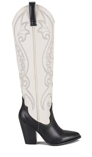Lasso Boot in Black & Bone | Revolve Clothing (Global)