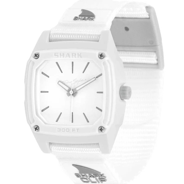 Freestyle Watch Shark Clip Analog White Water | Hansen Surfboards
