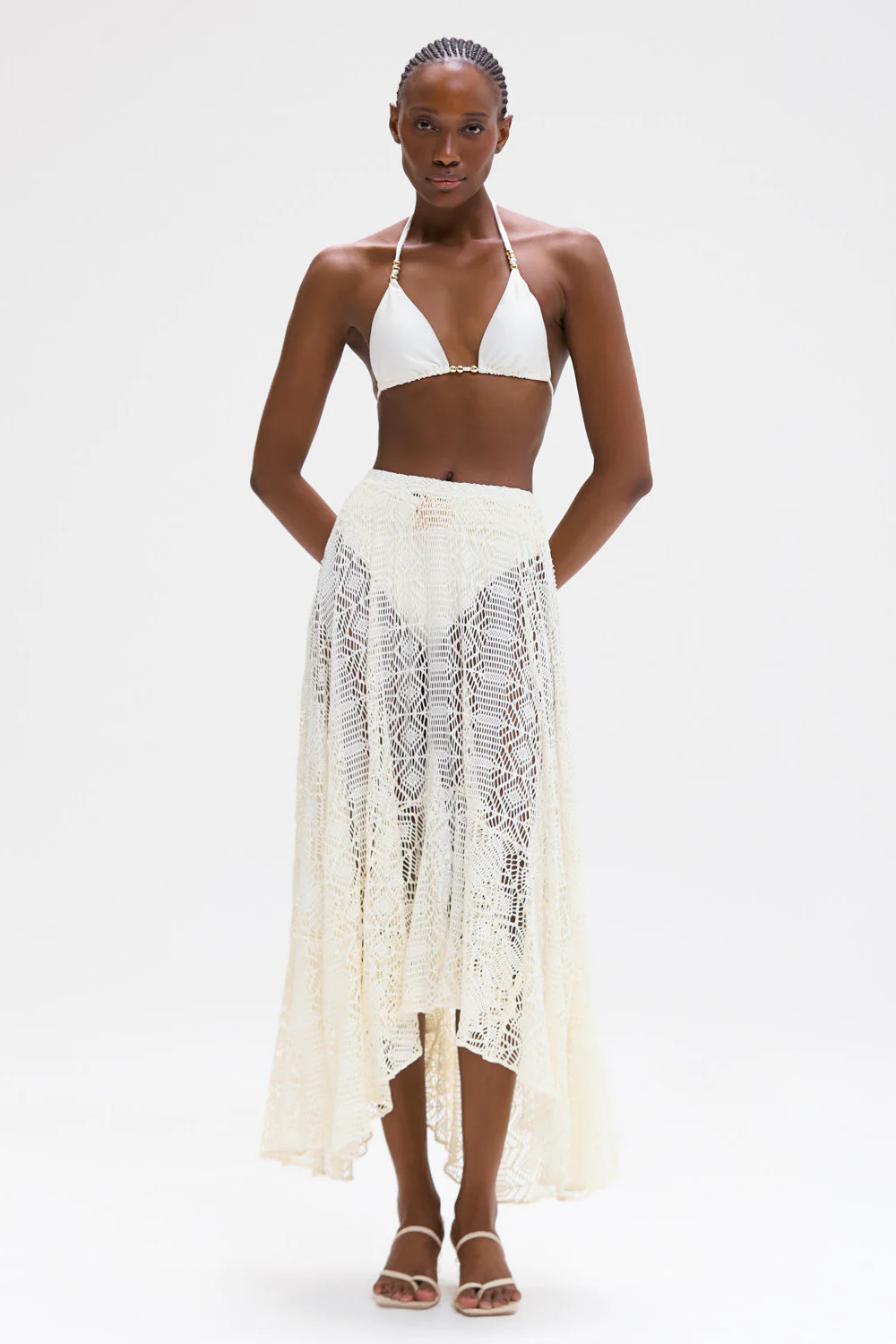 LACE BEACH SKIRT | PatBO