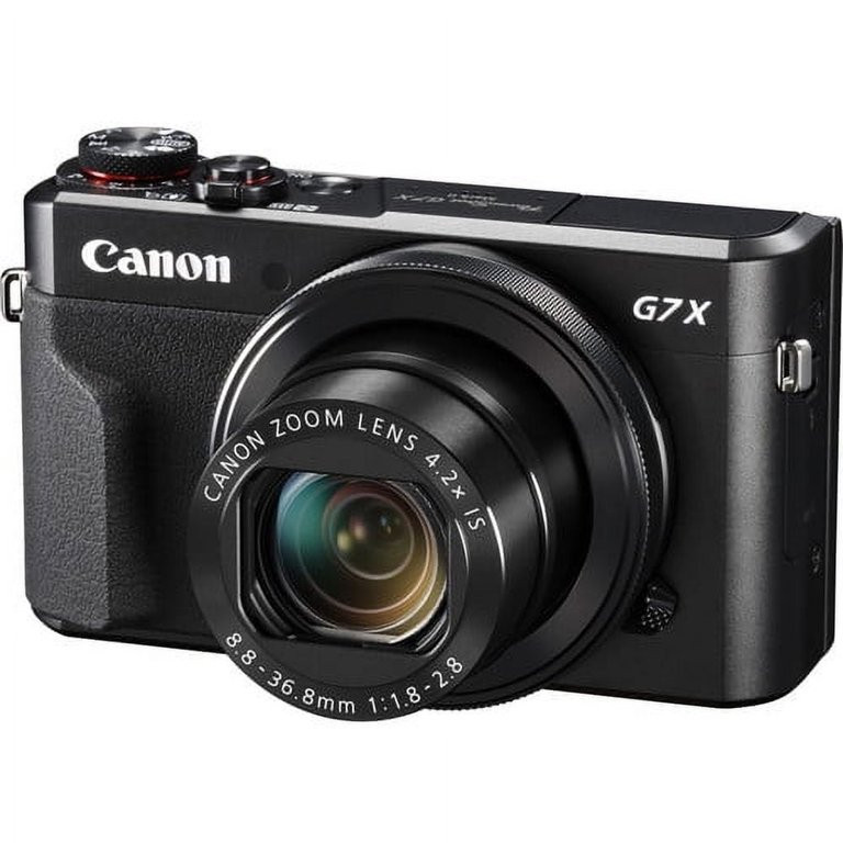 Canon PowerShot G7 X Mark II 201MP Digital Camera, Black | Walmart (US)