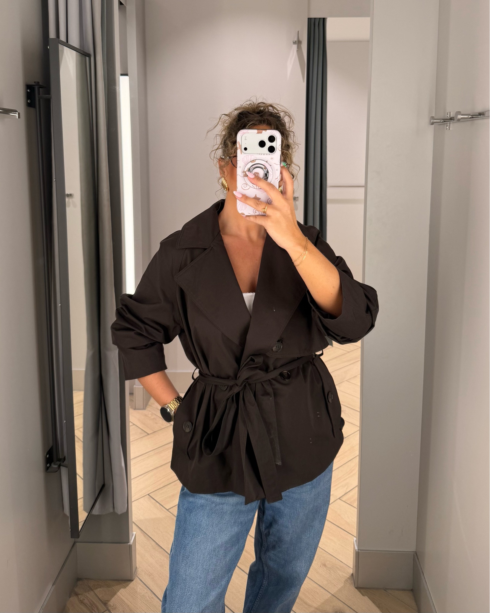 Trench coat - I’m wearing a size medium (oversized fit)

#LTKautumn #LTKFashionMonth #LTKuk