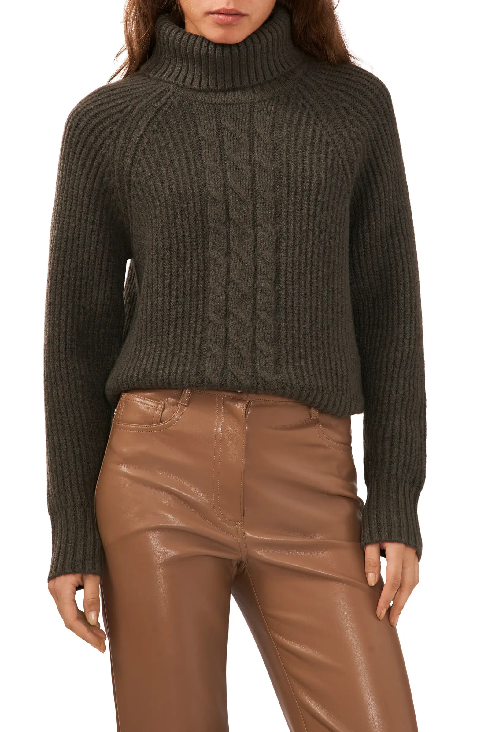 Back Cutout Turtleneck Sweater | Nordstrom