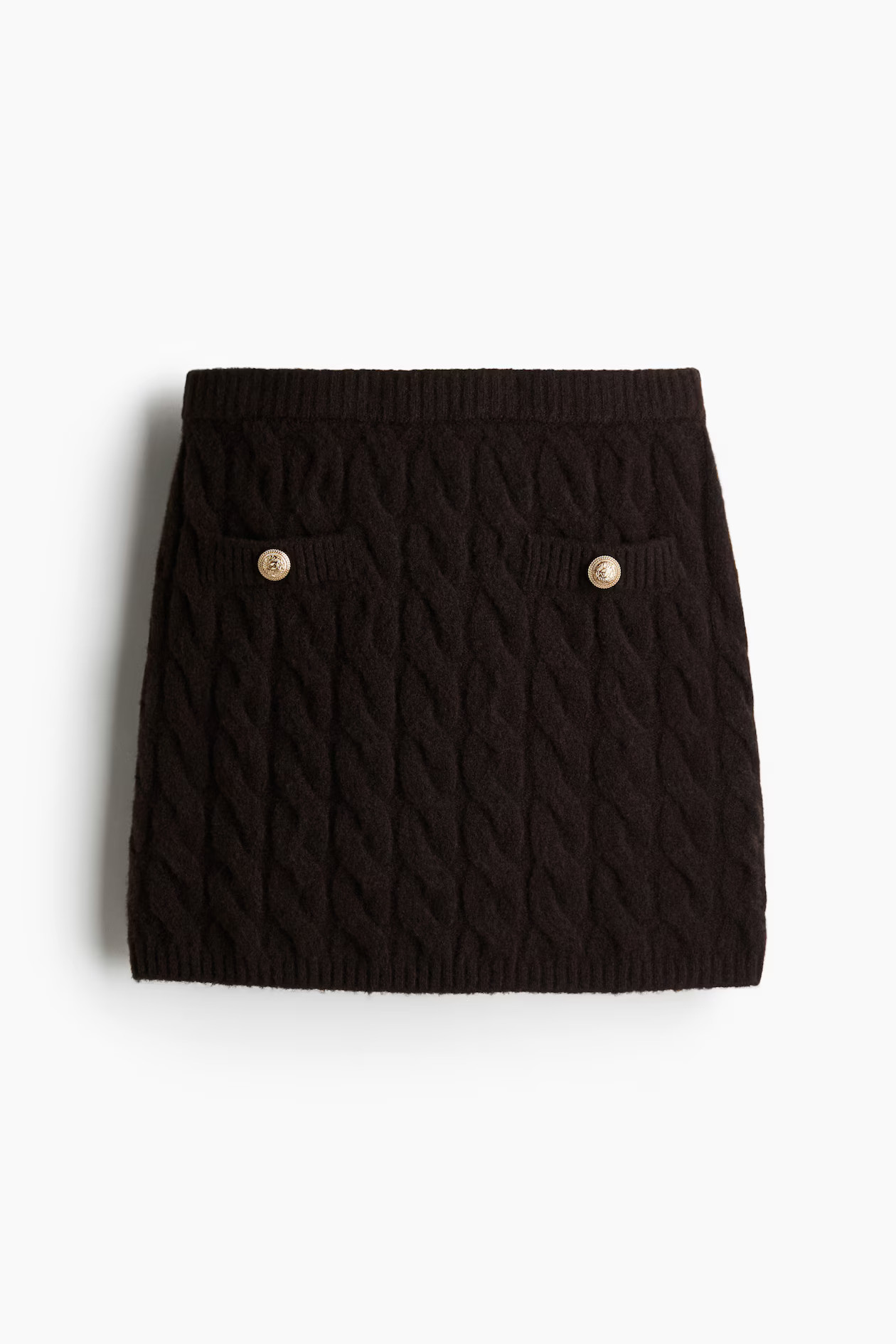 Cable-Knit Mini Skirt | H&M (US + CA)