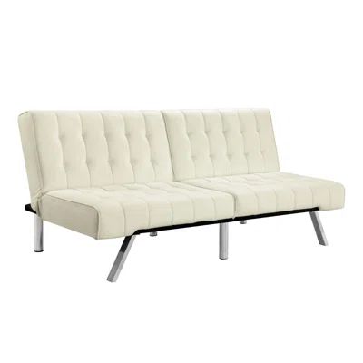 Slipback Convertible Sofa Upholstery: White | Wayfair North America