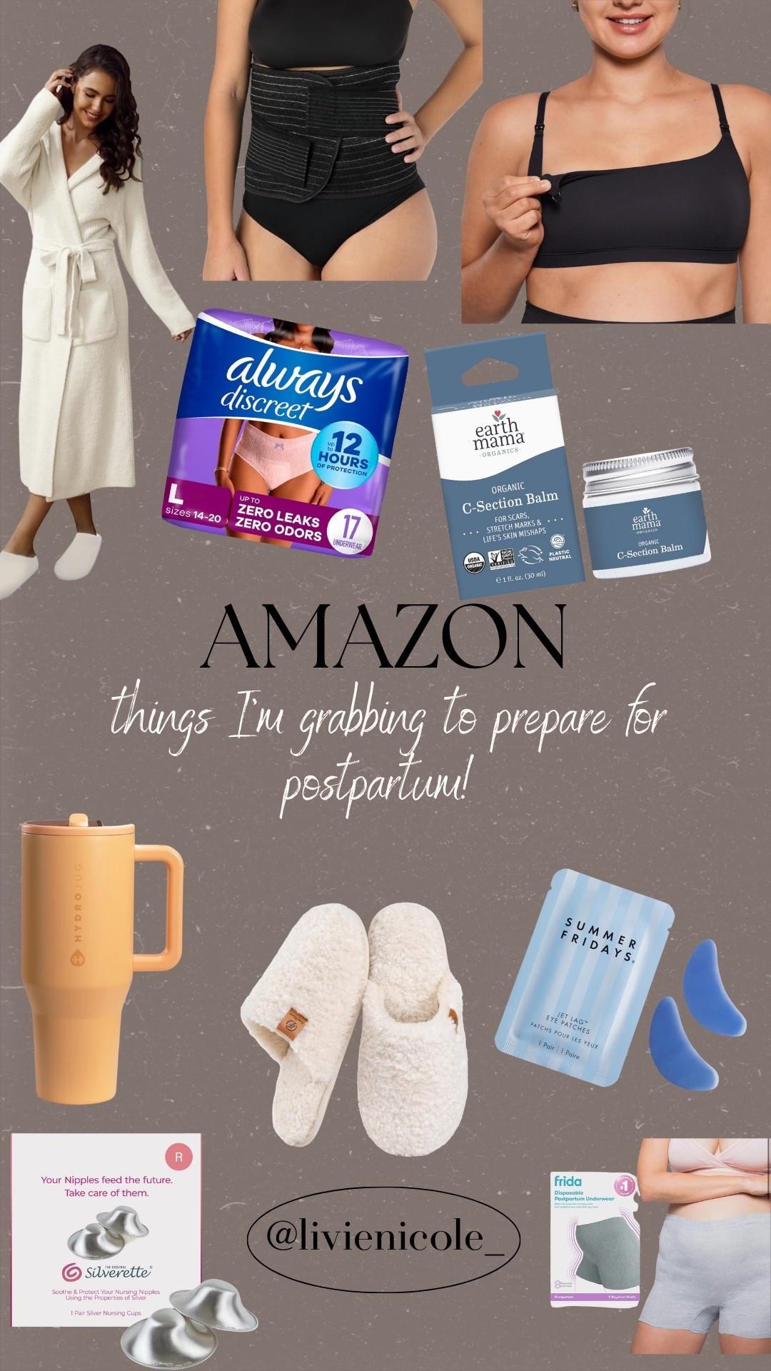 Things I’m grabbing is my prep for postpartum – must haves!! ￼

#LTKmomlife #LTKselfcare #LTKBaby