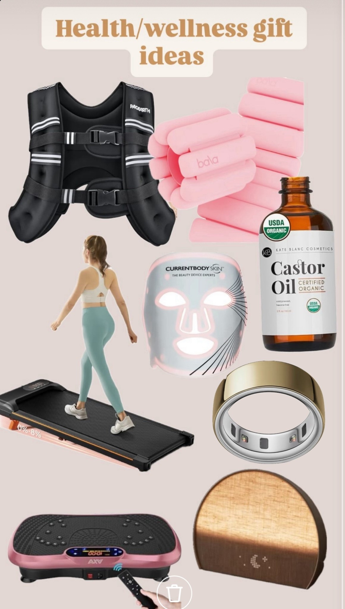 Health & wellness
Gift ideas
Christmas gifts
Wellness 
Trending 

#LTKGiftGuide #LTKHoliday #LTKfitnessgoals