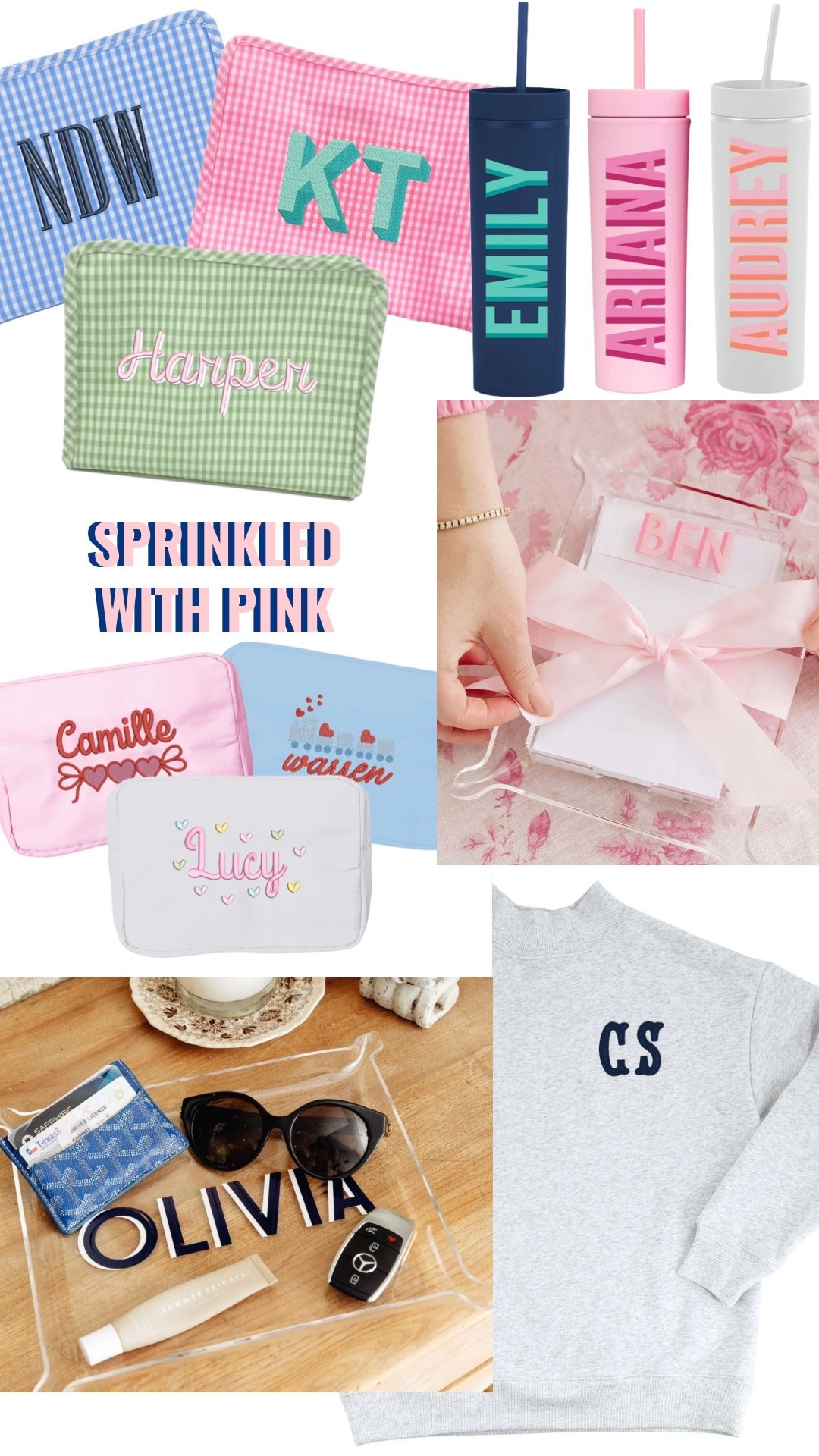 Sprinkled with pink personalized Galentine’s gift ideas 
Use code LISA10 

#LTKValentine #LTKOver40