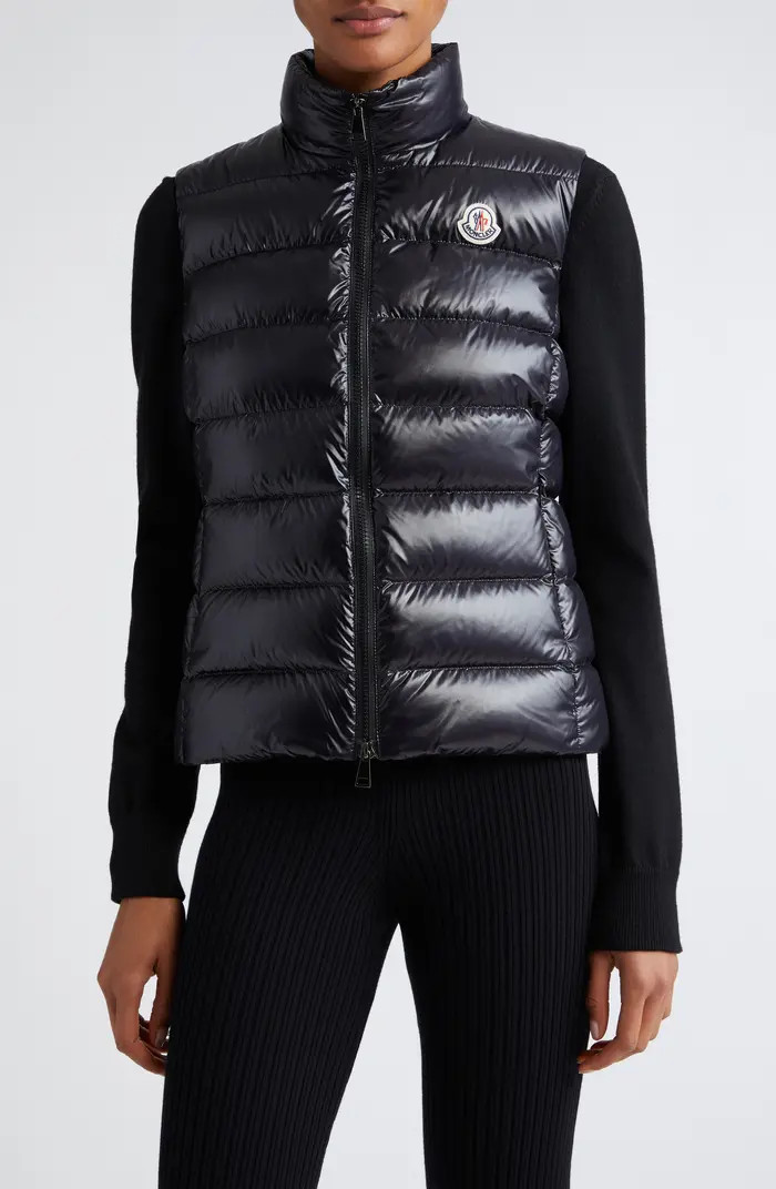 Ghany Mock Neck Down Puffer Vest | Nordstrom