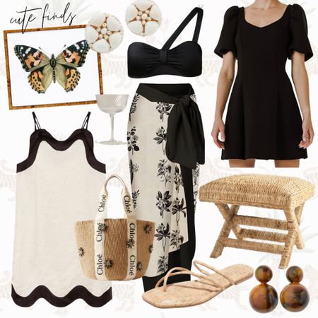 Everyone loves a good Black and white moment and how cute are these high/low finds? 

Amazon finds. Amazon dress. Amazon swim. Date night dress. Target sandals. Butterfly art. Tuckernuck she’ll earrings. Black dress. Black swimsuit. Everyday style. Black bikini. Beach style. Vacation outfit ideas.

#LTKshoecrush #LTKswim #LTKstyletip