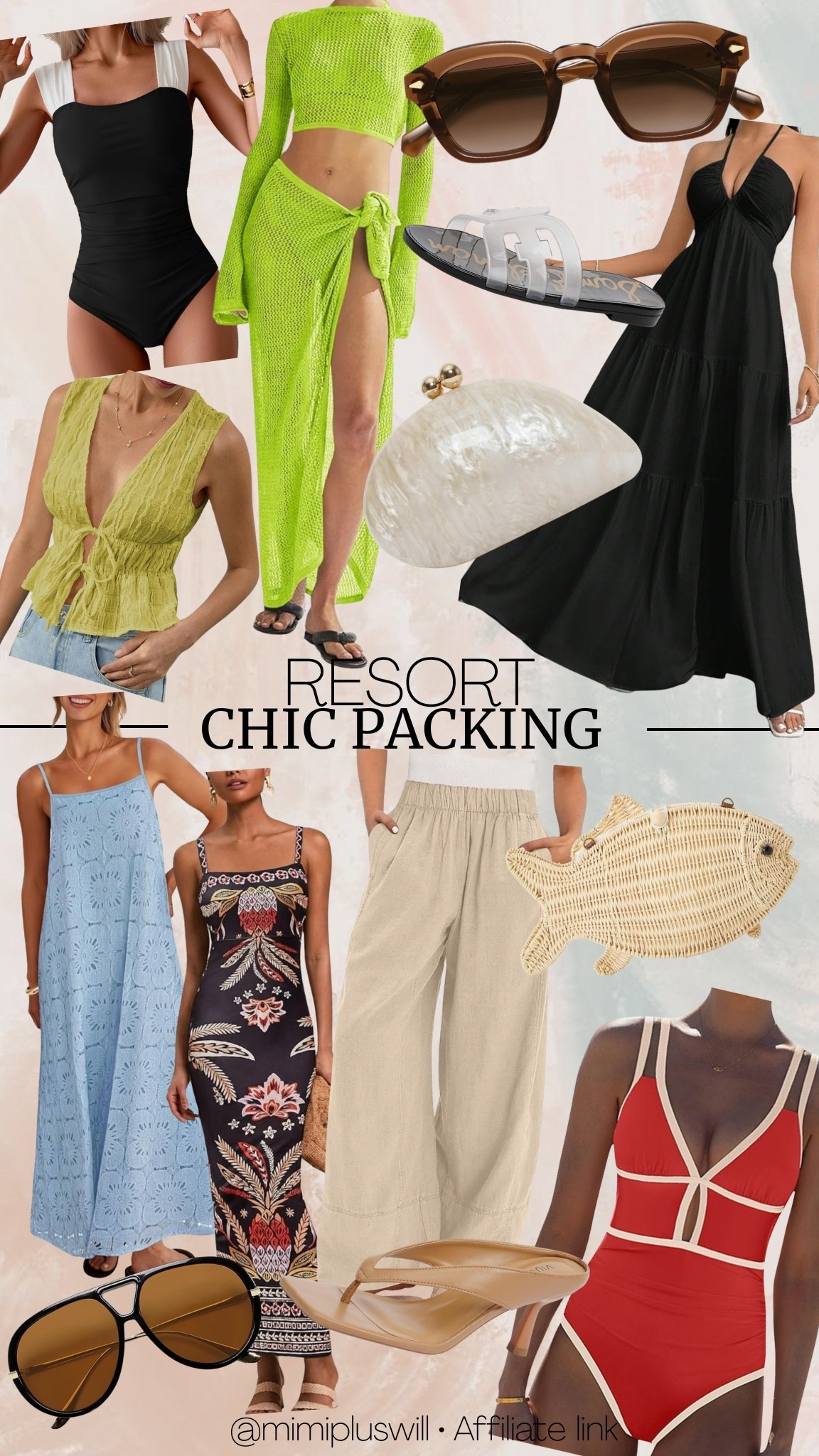 Chic resort packing inspo all from Amazon! 

Amazon | chic | summer | bathing suit | summer vacation | bathing suit | petite

#LTKootd #LTKTravel #LTKPetite