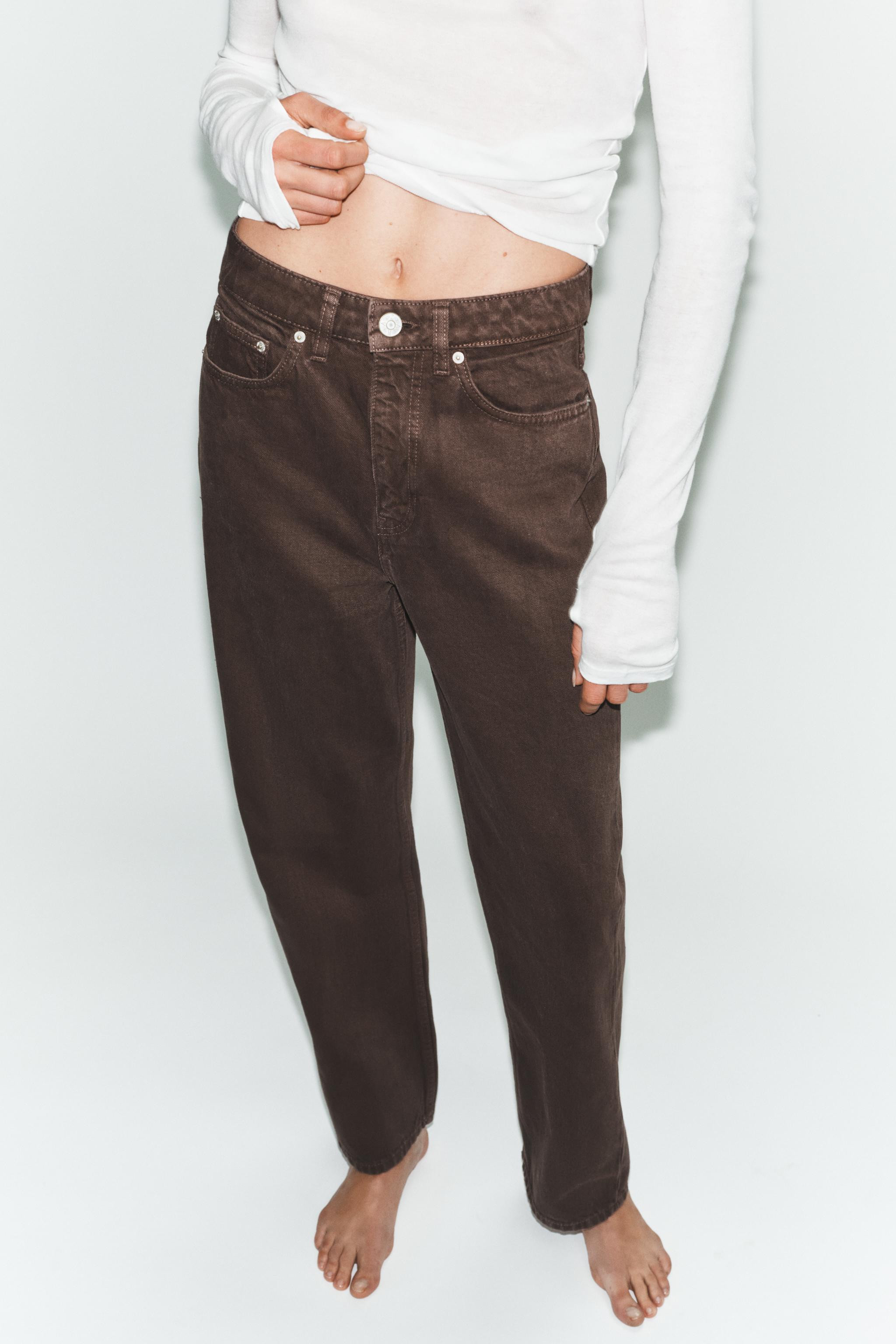 TRF MOM FIT HIGH-WAIST JEANS | Zara UK