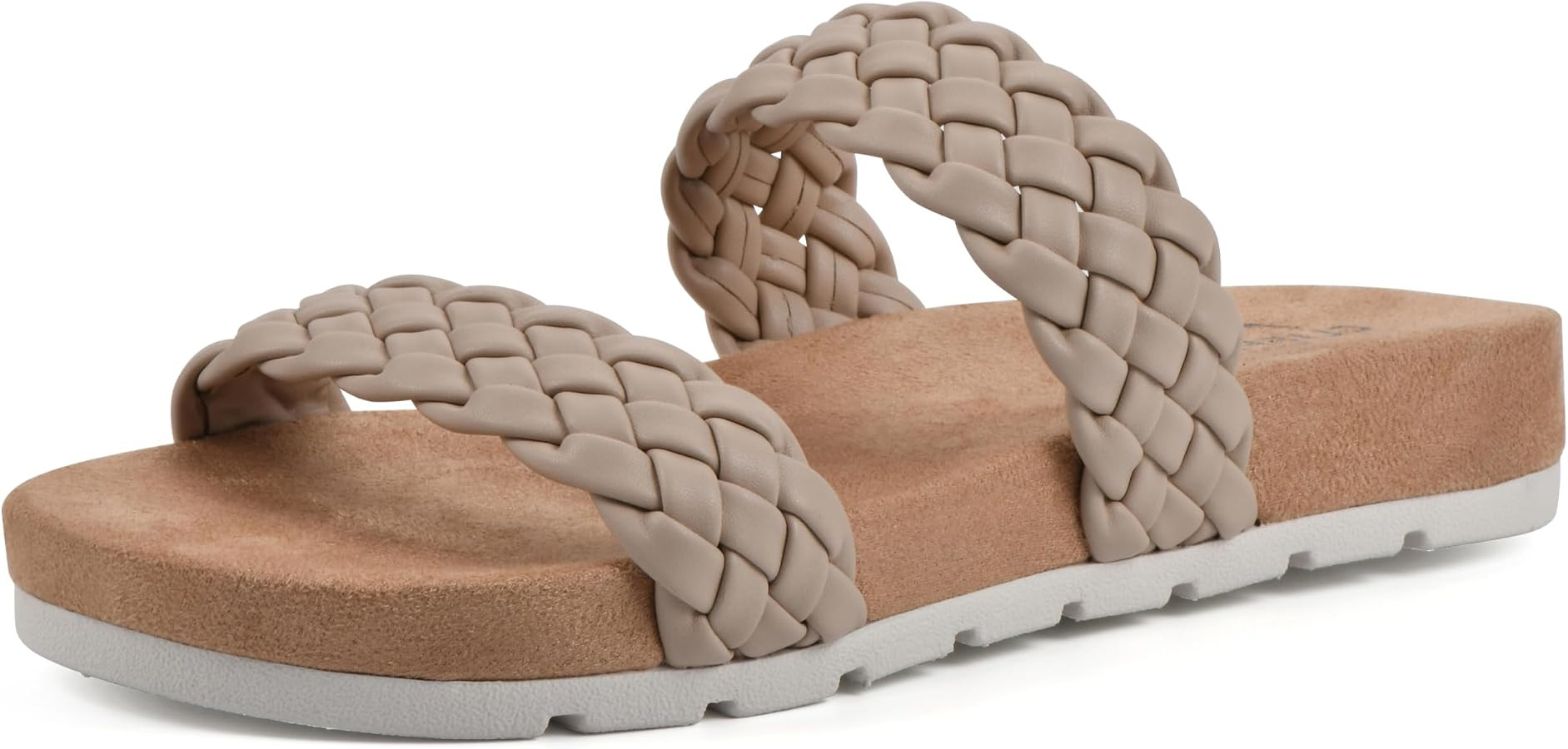 Cliffs by White Mountain Women's Truly Cushioned Slide Sandal | Amazon (US)