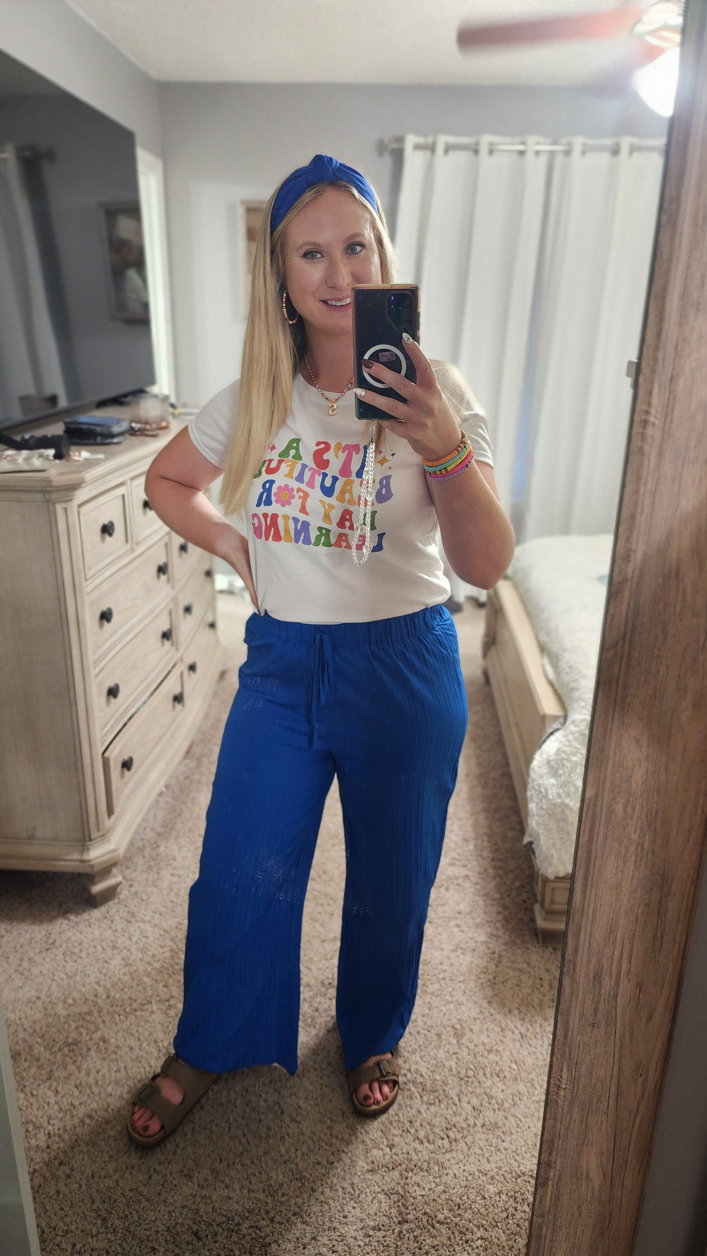Teacher Outfit of the Day 💙💙Teacher Outfit | Teacher Style | Teacher Fashion | Affordable Fashion | Midsize Style 

#LTKMidsize #LTKStyleTip #LTKWorkwear