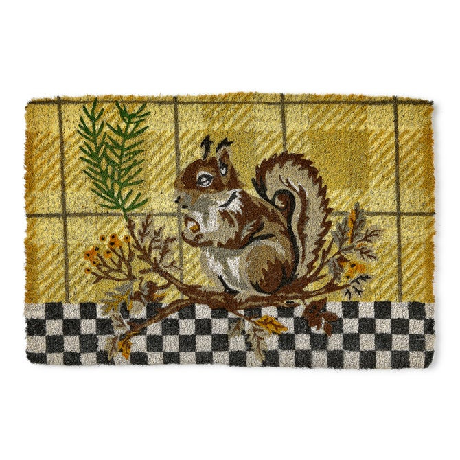 Squirrel Entrance Mat | MacKenzie-Childs