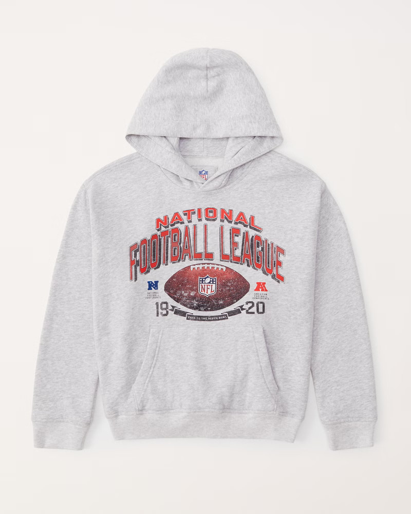 nfl graphic popover hoodie | Abercrombie & Fitch (US)