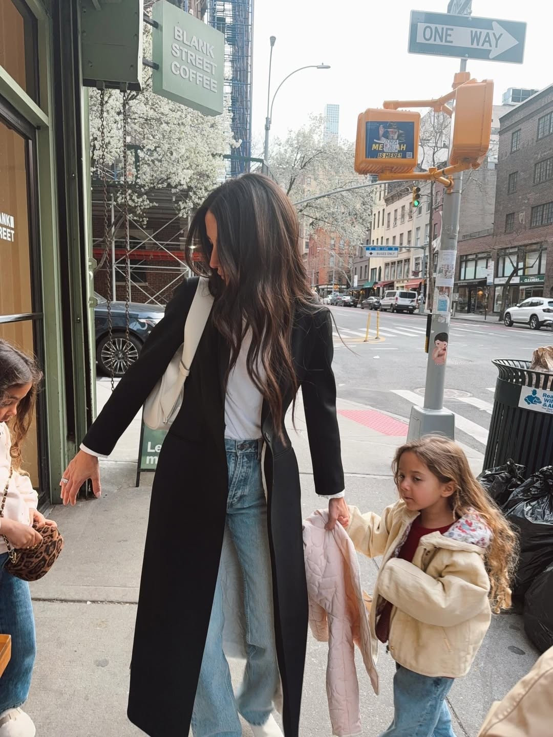 Sunday night with my favorite humans 🍝 My slippers are pony hair but I linked in the leather version