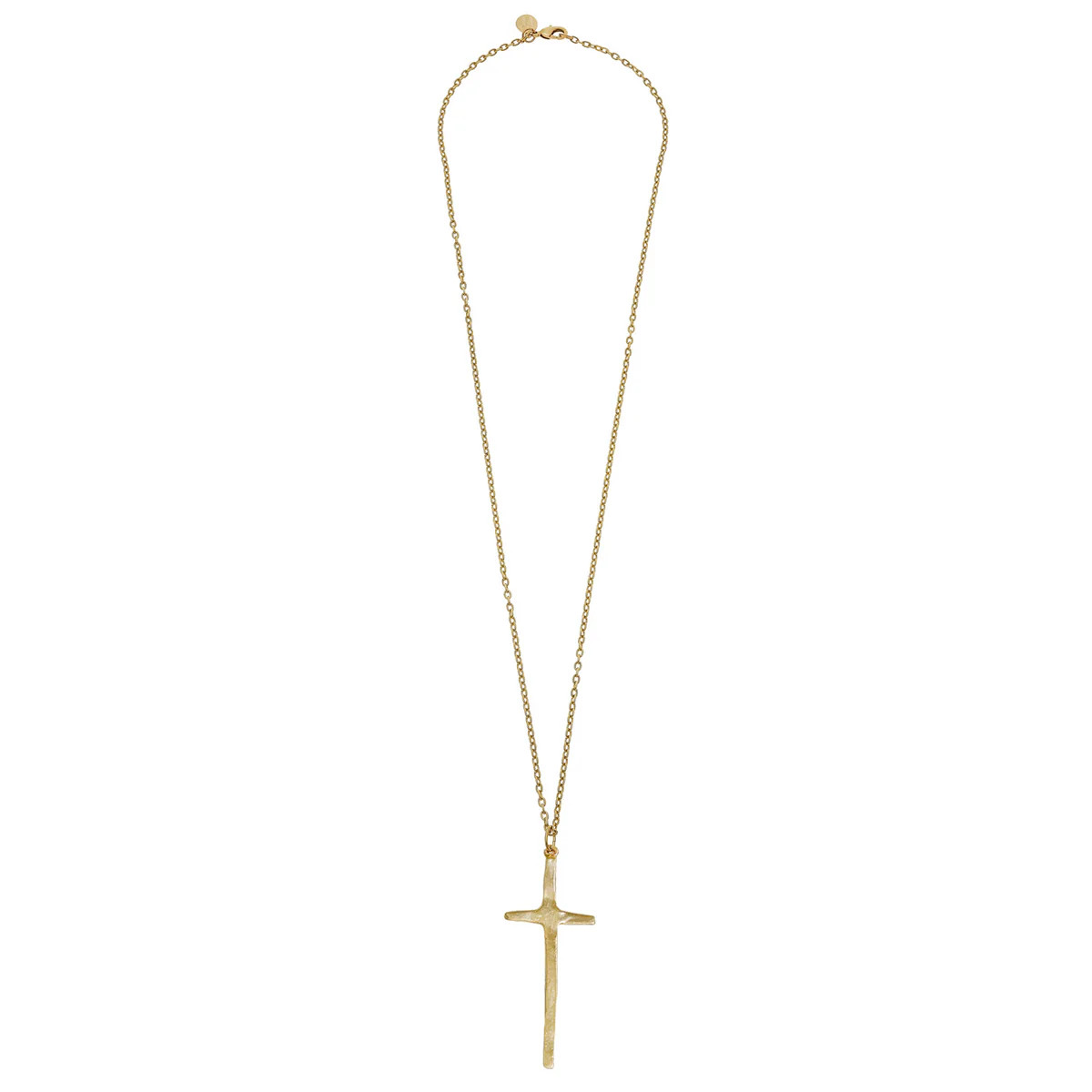 Long Tall Cross Necklace | Susan Shaw