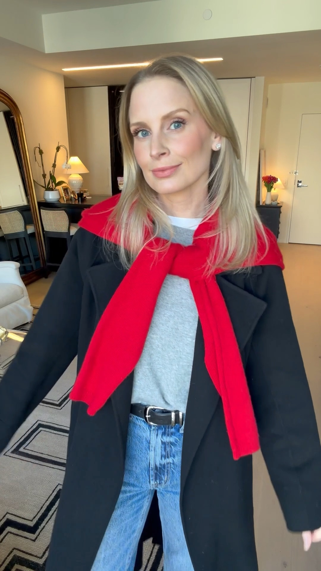 Get dressed with me ❣️ my coat is old, so I linked a similar style! 

#LTKgrwm #LTKValentine #LTKootd