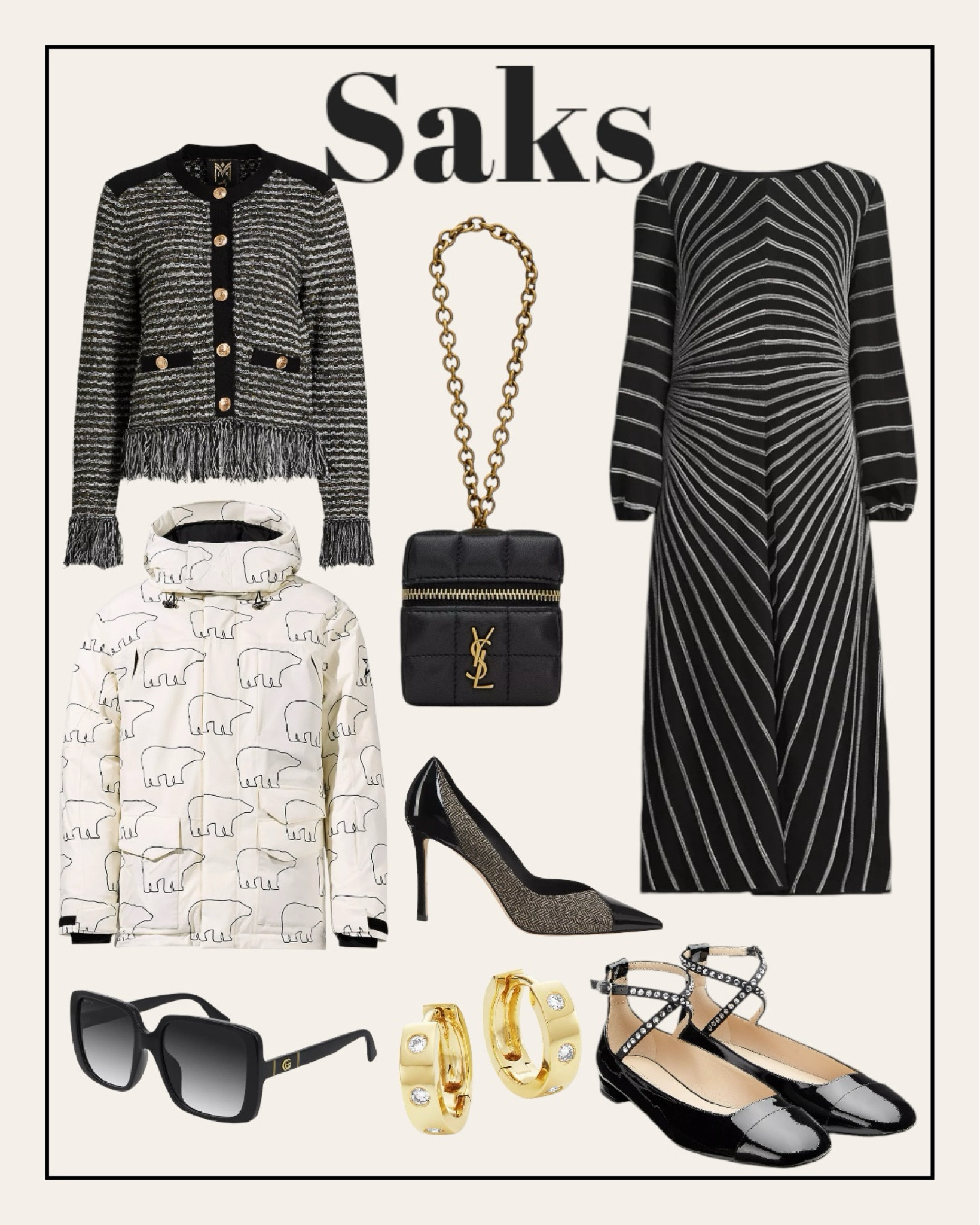 Saks sale on cute clothing and shoes. 
#saks
#sakssale

#LTKSeasonal #LTKsalealert