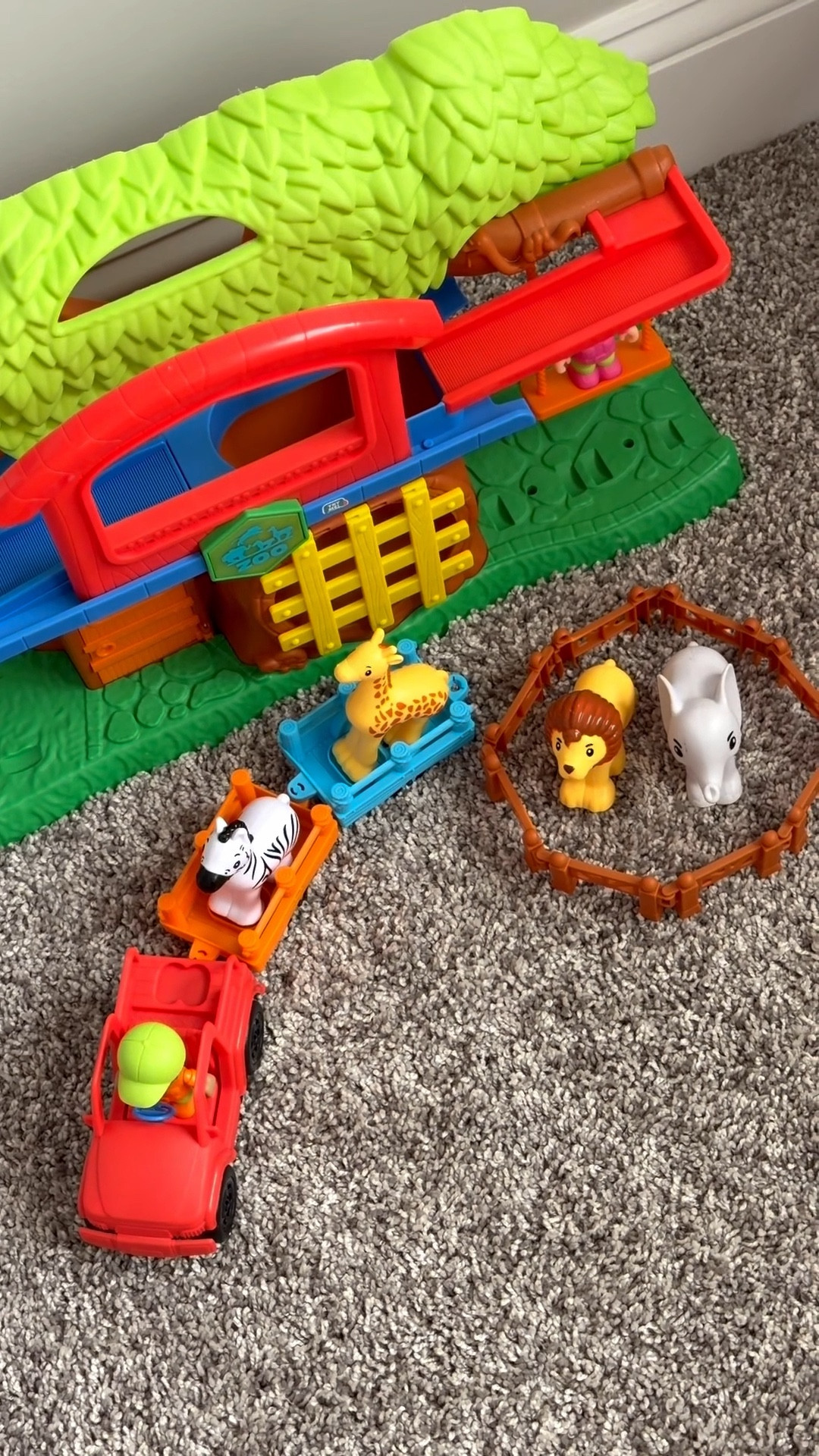 We’ve had this play zoo for over a year now and it’s still a favorite over here🦓 🦁🐘🦒

For $20, this is the closest thing to a FP klip klop castle dupe (which is now resold for over $200) 😳

#playzoo #toddlertoys #toddlergiftideas 

#LTKKids #LTKSaleAlert #LTKmomlife