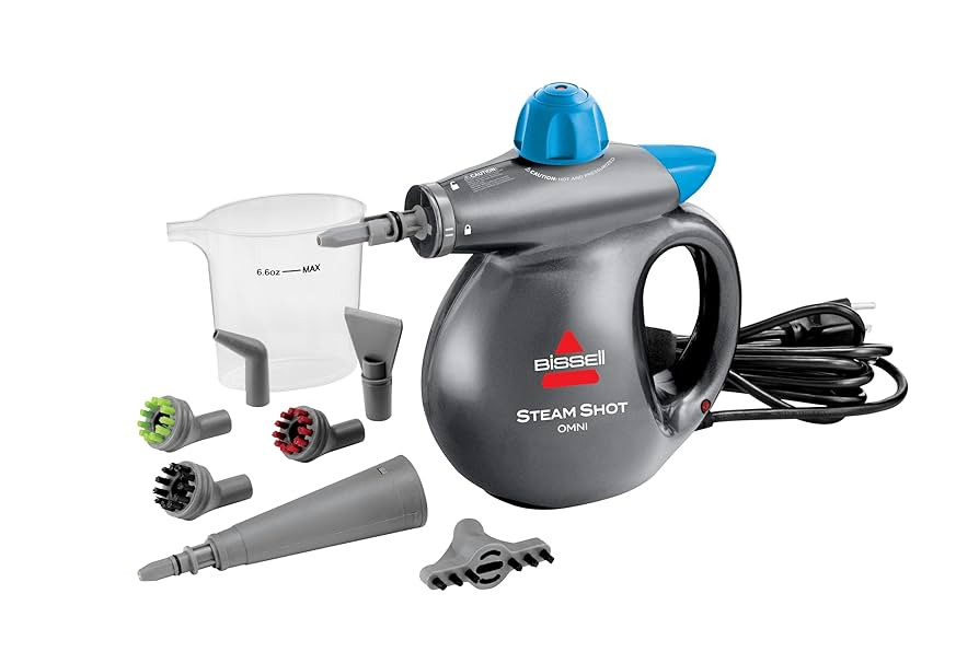 BISSELL® Steam Shot™ Omni handheld portable steam cleaner for tile, grout, windows, bathrooms,... | Amazon (US)
