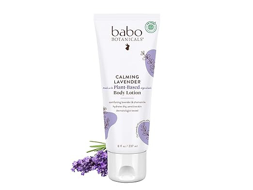 Babo Botanicals Calming Lavender Body Lotion - Relaxing Chamomile & Lavender - Vegan- For all age... | Amazon (US)