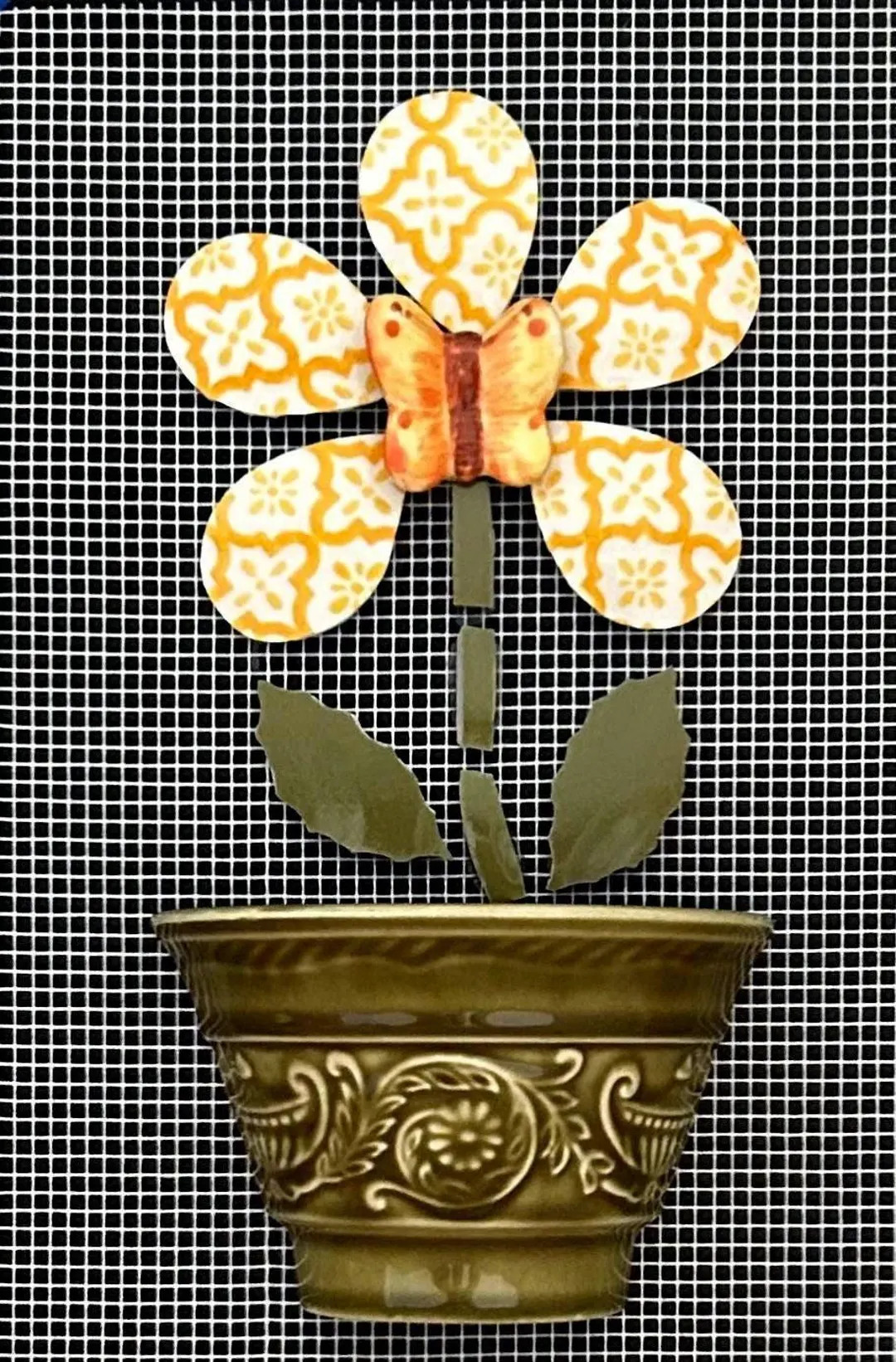 Hand Cut Mosaic Flower: Vintage China & Ceramic Pieces - Etsy | Etsy (US)