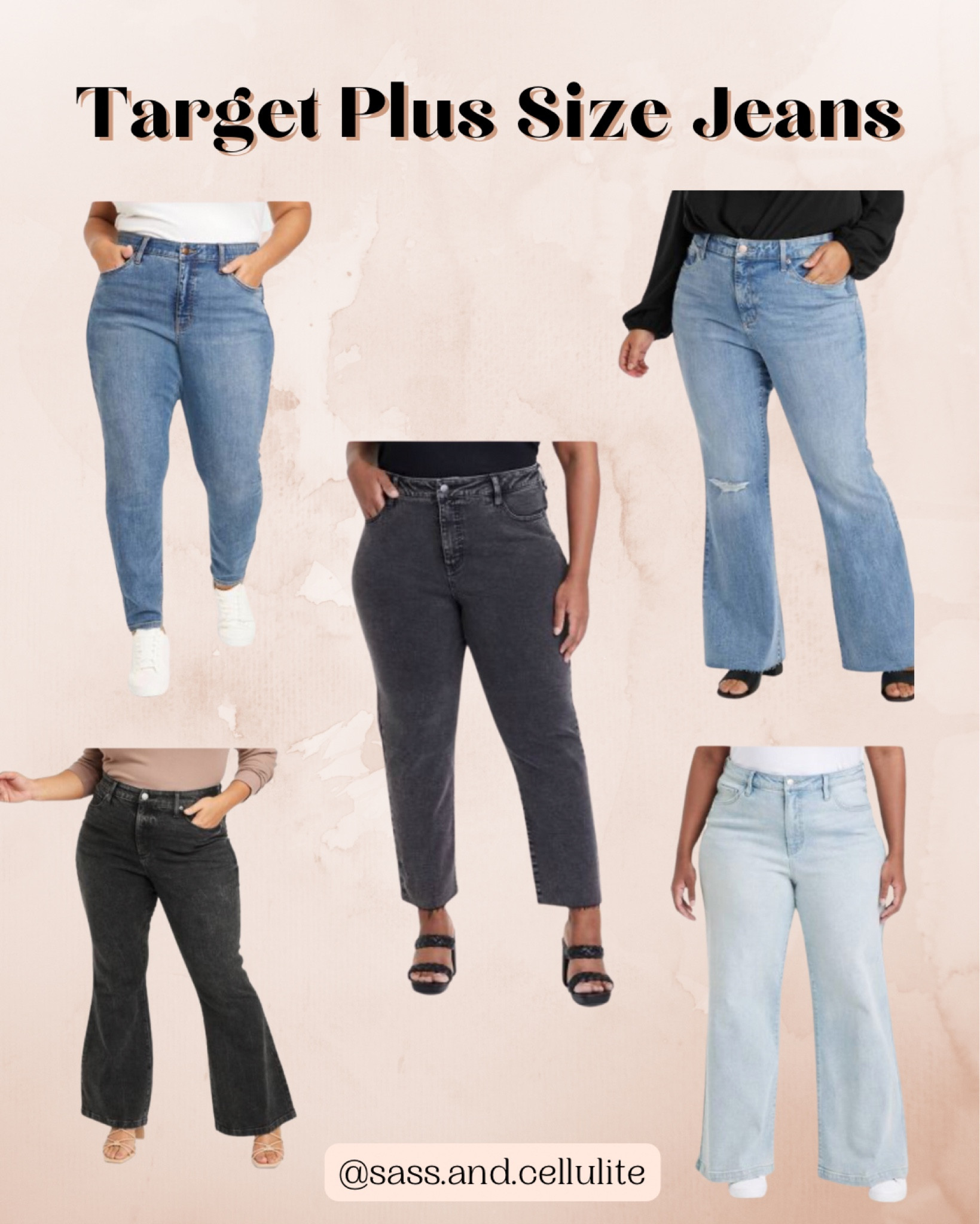 Round 2 of trying on Target jeans was a success! That dark pair in the middle is my new fave😍 I got a size 17! 

#LTKcurves