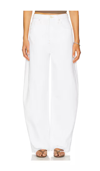 Hudson Jeans Bailey Relaxed Barrel in White. - size 29 | Revolve Clothing (Global)