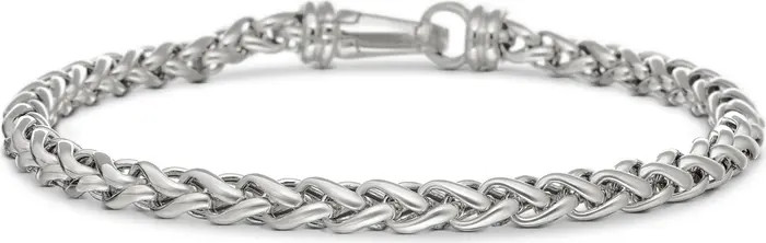 Wheat Chain Bracelet in Sterling Silver, 4mm | Nordstrom