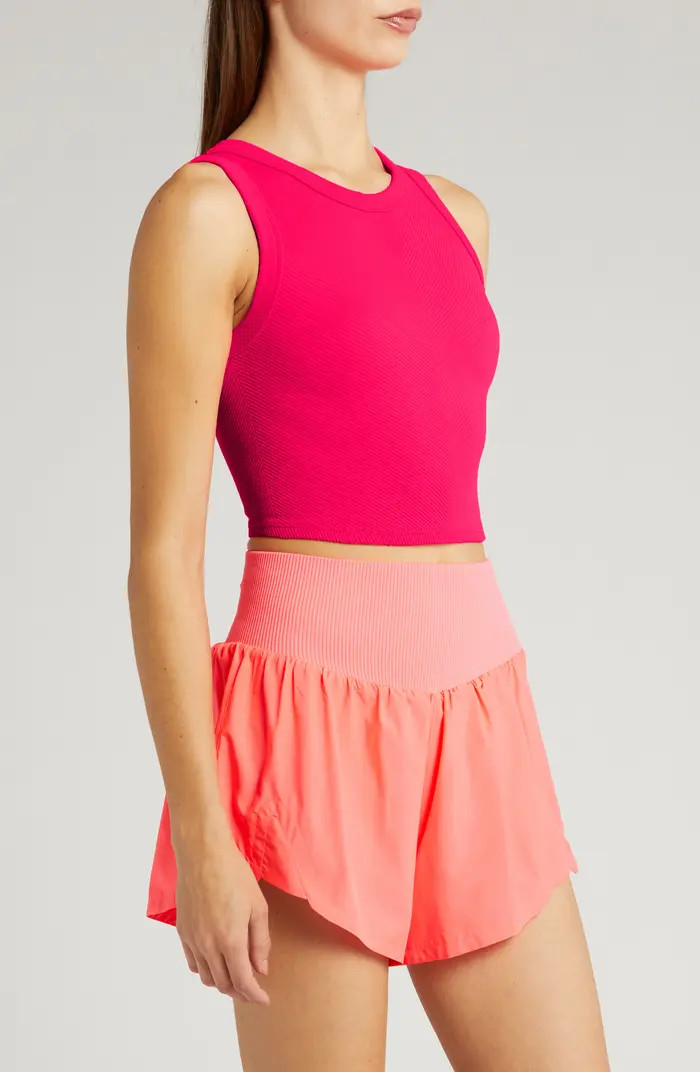 Free Throw Crop Muscle Tank Top | Nordstrom