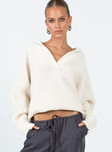 Poppy Sweater Beige | Princess Polly US