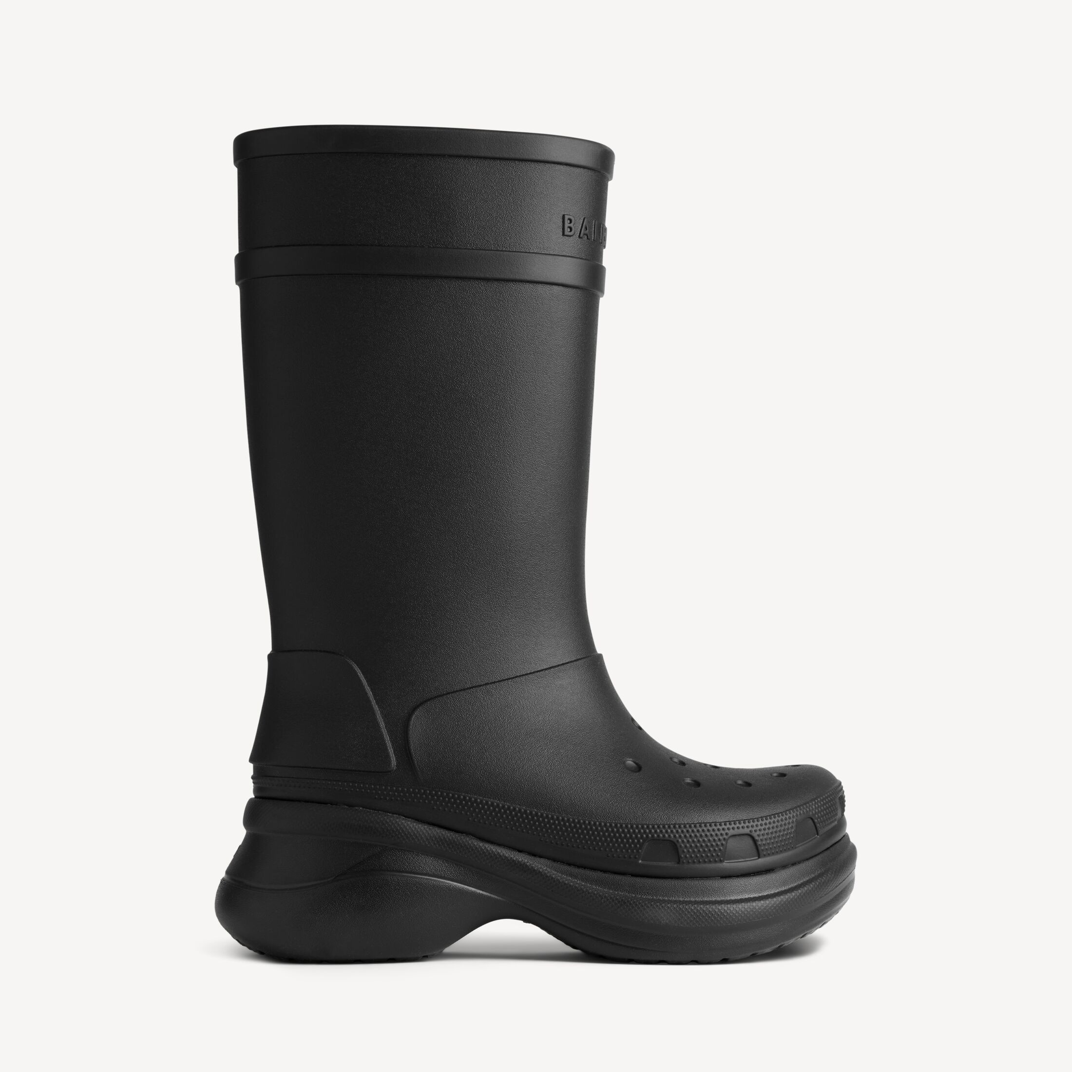 Women's Crocs™ Boot in Black | Balenciaga US | Balenciaga