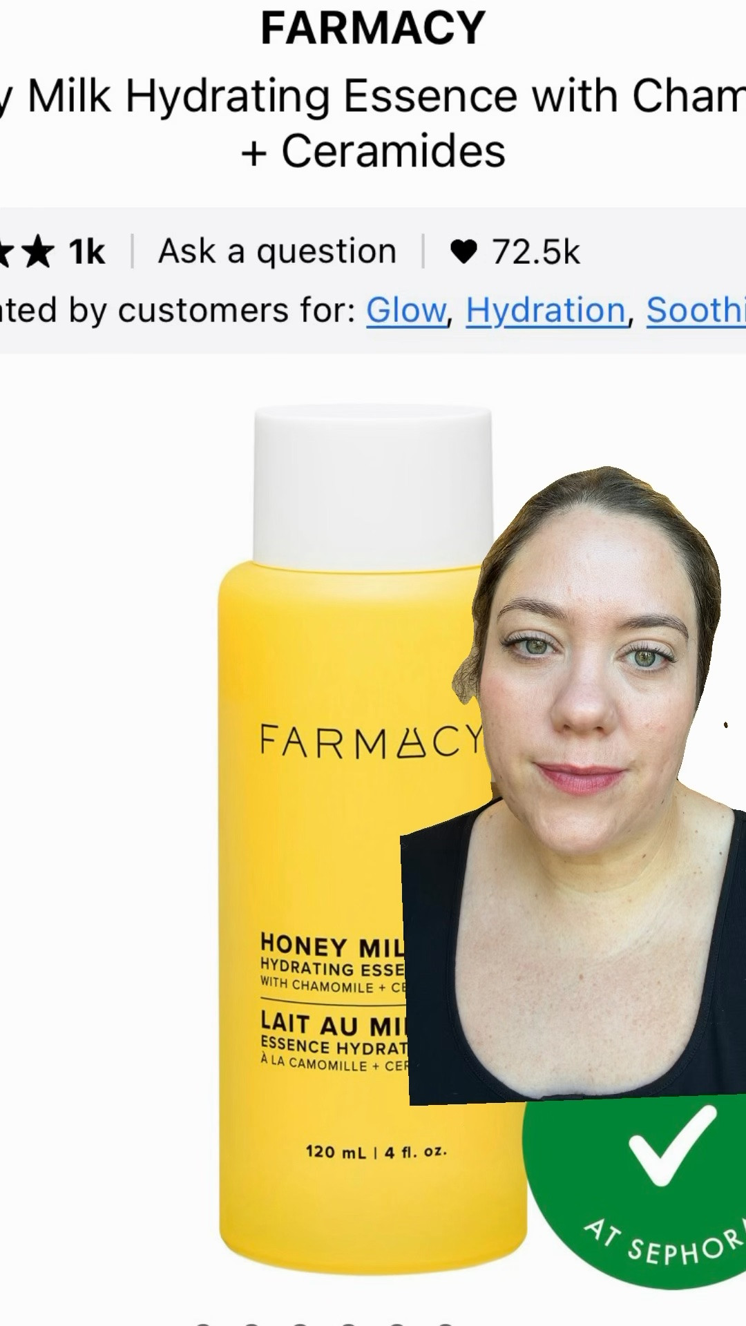 Half off deals @Sephora today! Dermaflash also available at Ulta if it sells ours (linked under similar product) 

The Farmacy honey milk toner is the best hydrating toner. It's thin enough to be layered well under products, but still thick enough to provide hydration. I use every morning to dampen my skin before applying my expensive serum (because it helps them absorb better) and will use at night if I'm using experiment super saturated or wearing my red light mask. 

Missy loves the moisturizer. She said it's rich and moisturizing and even good at healing dry flakey psoriasis spots on her face. 

We also love the Dermaflash. I used to just use the face razors and thought it was dumb to buy this, but ended up buying last year when it was half off because Missy swore it worked better. It does. I don't know why, but my peach fuzz doesn't grow back as fast. It feels more like a dermaplane than face razors do. Wouldn't pay full price, but would buy at half off.

#LTKSaleAlert #LTKBeauty