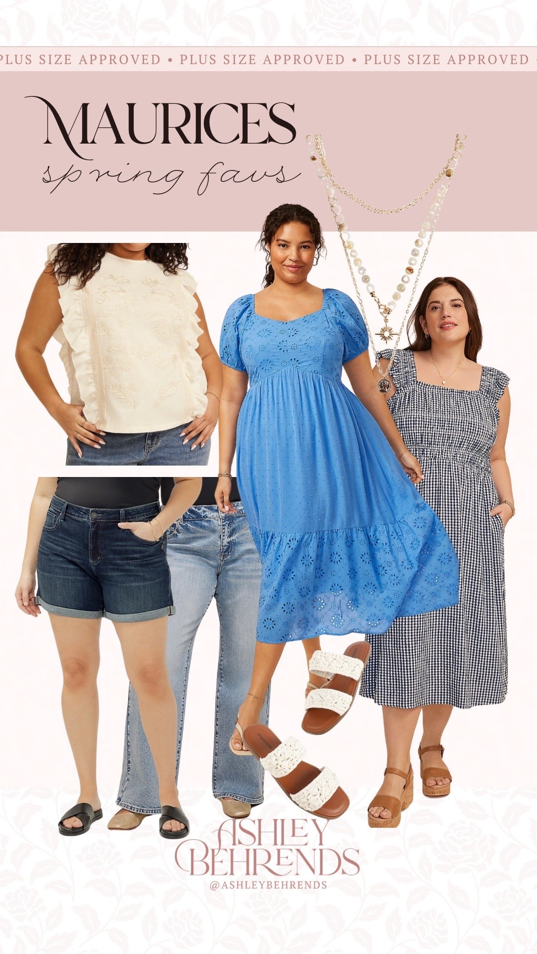 @Maurices continues to be one of my favorite places for on trend, size inclusive pieces. These are just a handful of my favorites that are in stock and perfect for warm weather. 
Gingham dress, puff sleeve blue dress, ruffle sleeveless top

#LTKPlusSize #LTKSaleAlert #LTKSeasonal