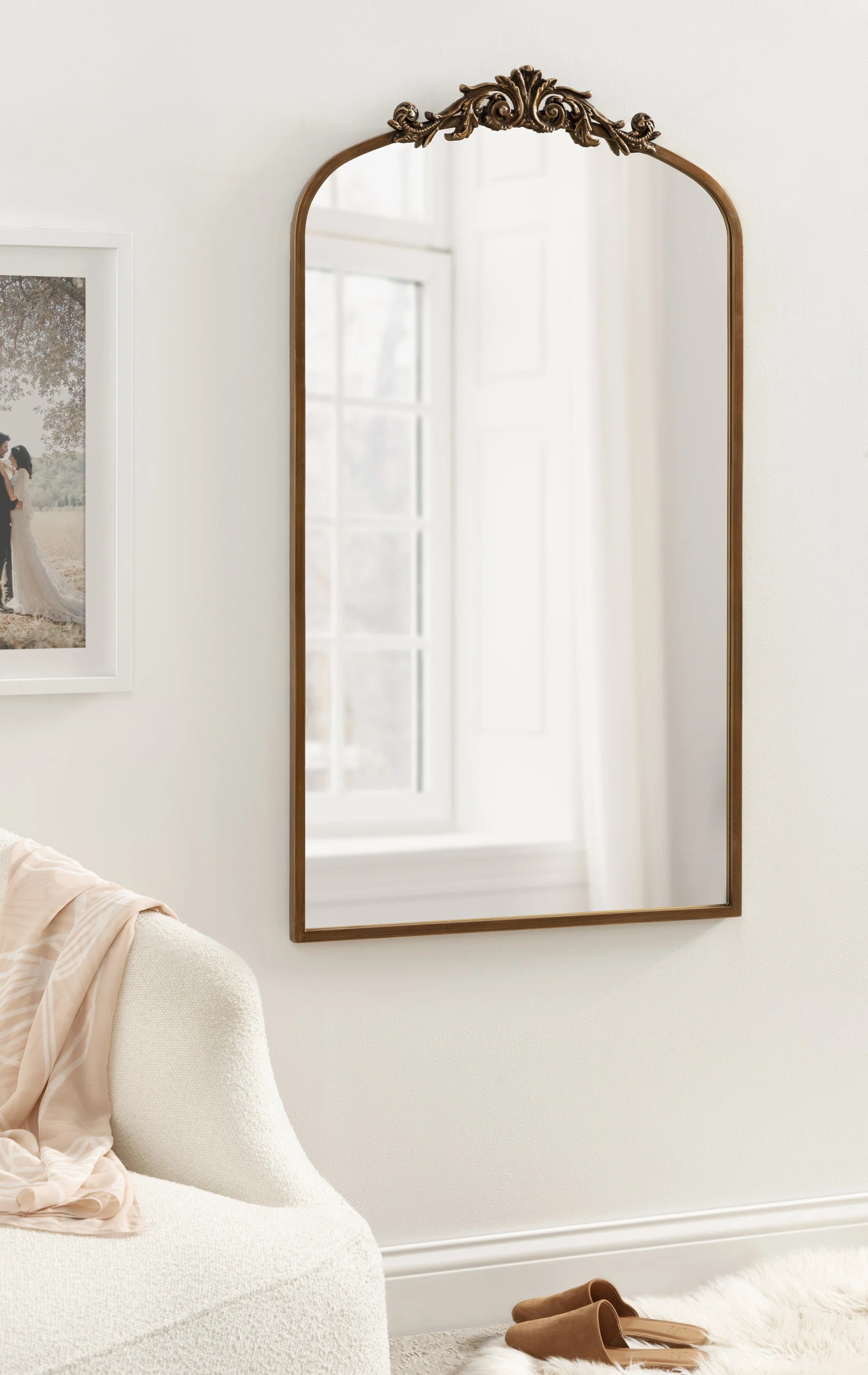 Fleur De Lis Living Anglo Arendahl Traditional Accent Mirror & Reviews | Wayfair | Wayfair North America